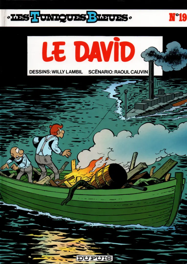 Couverture de l'album Les Tuniques Bleues Tome 19 Le David