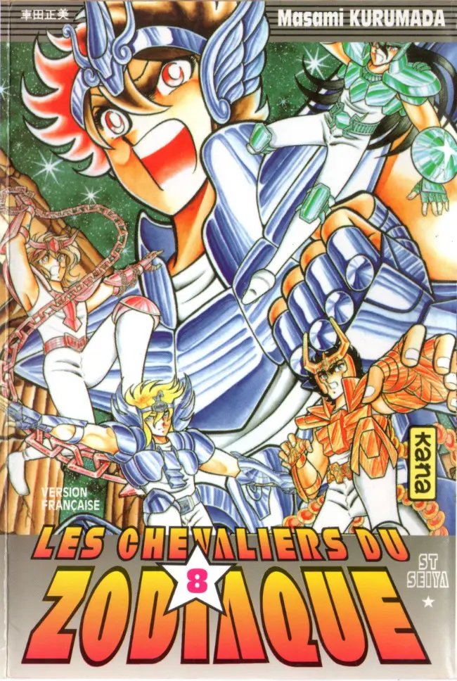 Couverture de l'album Saint Seiya - Les Chevaliers du Zodiaque 8 Les Douze Maisons du Zodiaque du sanctuaire