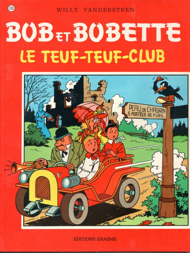Couverture de l'album Bob et Bobette Tome 133 Le Teuf-Teuf-Club