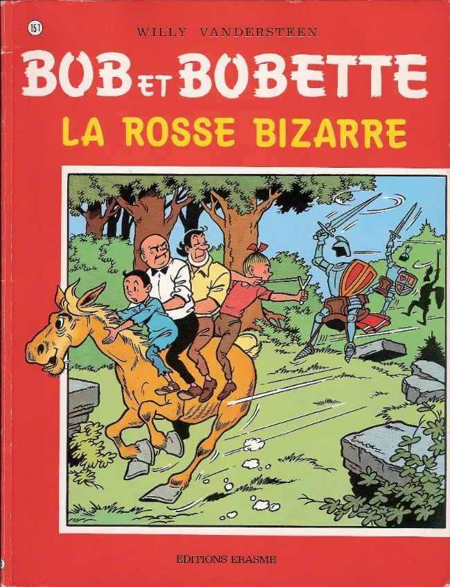 Couverture de l'album Bob et Bobette Tome 151 La rosse bizarre
