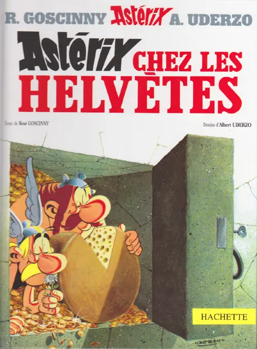Couverture de l'album Astérix Tome 16 Astérix chez les helvètes