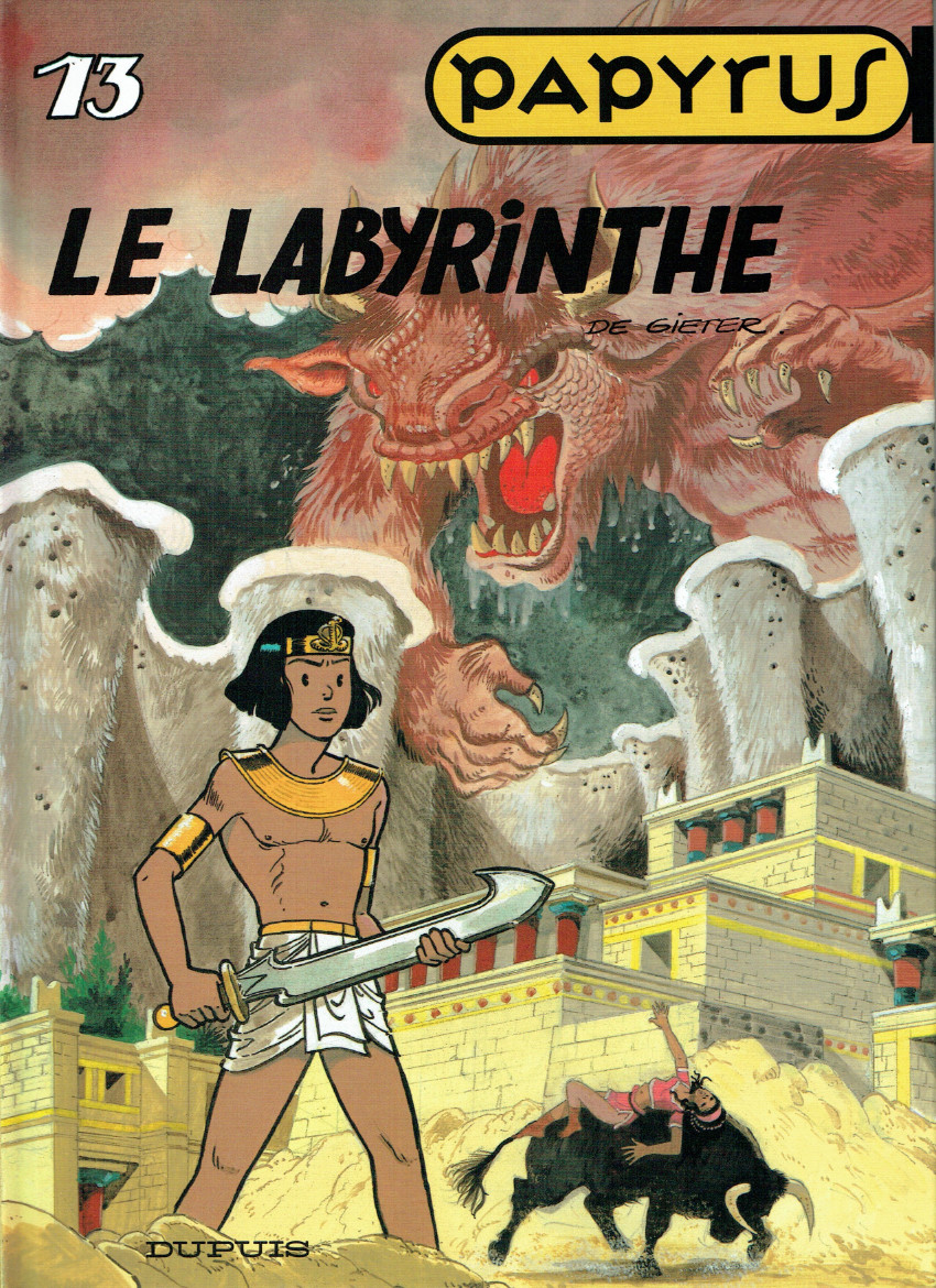 Couverture de l'album Papyrus Tome 13 Le labyrinthe