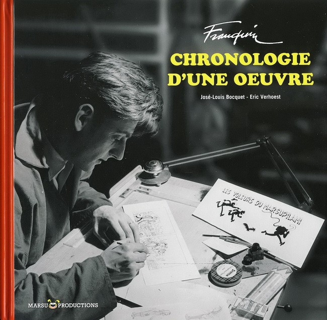 Couverture de l'album Franquin, chronologie d'une Œuvre