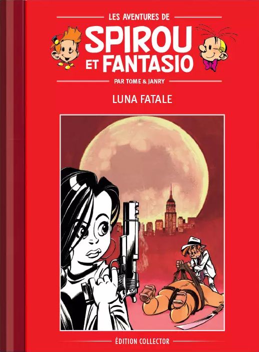 Couverture de l'album Spirou et Fantasio Édition collector Tome 45 Luna fatale