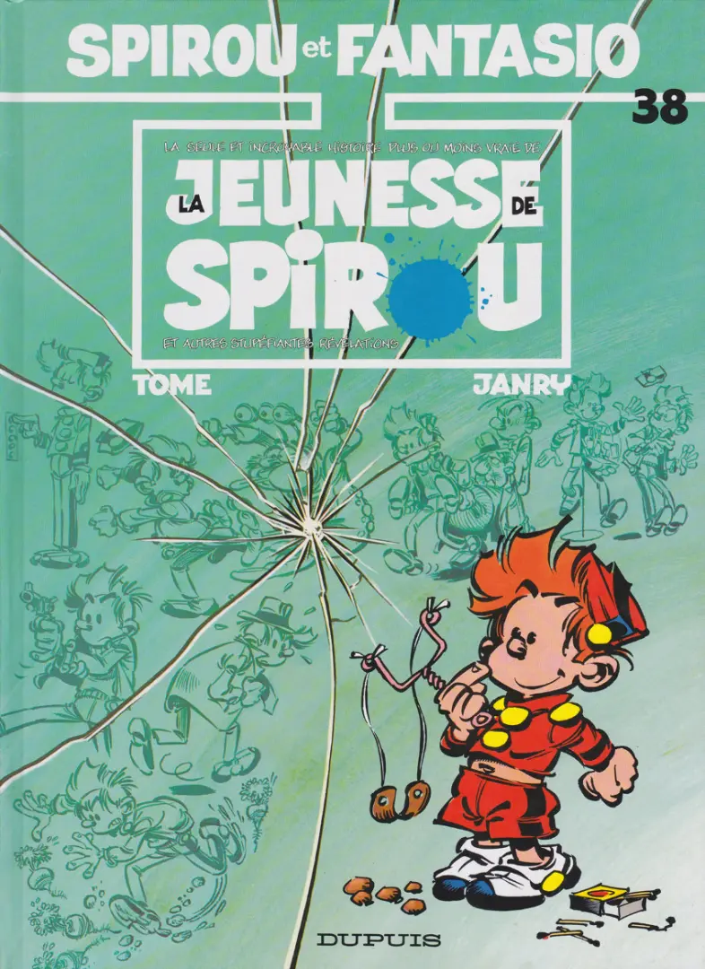 Couverture de l'album Spirou et Fantasio Tome 38 La jeunesse de Spirou