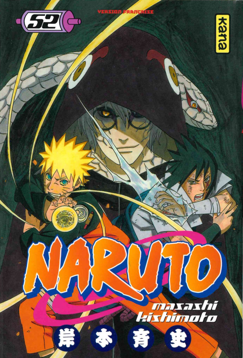 Couverture de l'album Naruto 52 Réalités multiples