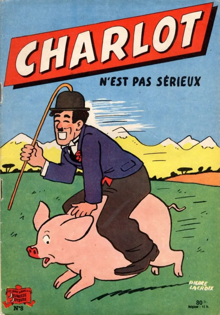 Couverture de l'album Charlot 1ère Série - SPE Tome 8 Charlot n'est pas sérieux !