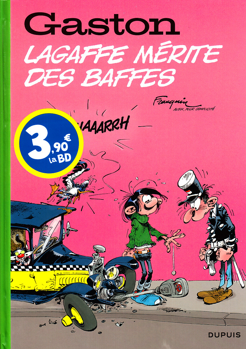 Couverture de l'album Gaston Tome 18 Lagaffe mérite des baffes