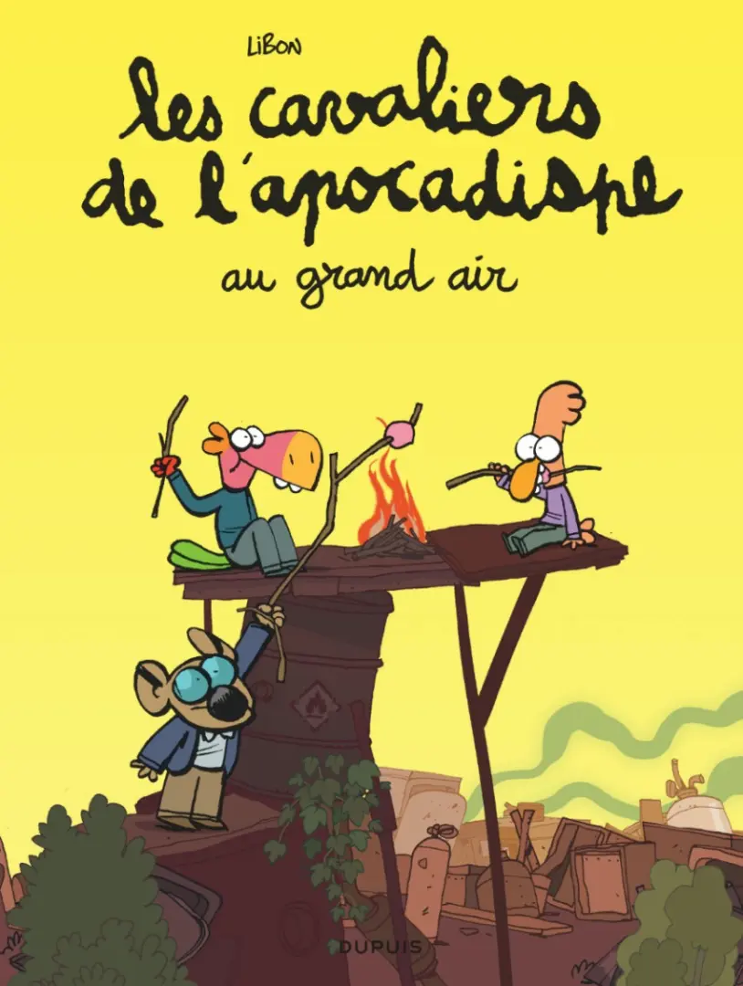 Couverture de l'album Les Cavaliers de l'apocadispe Tome 5 Au grand air