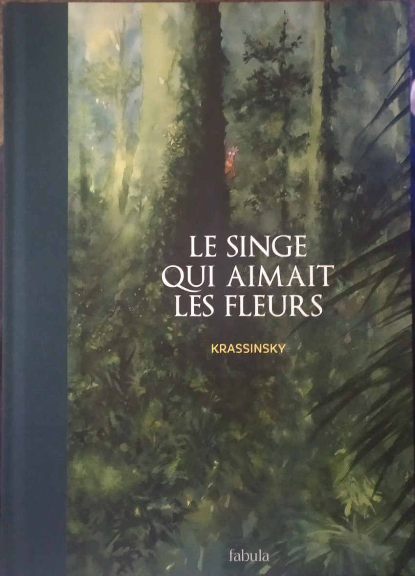 Couverture de l'album Le Singe qui aimait les fleurs