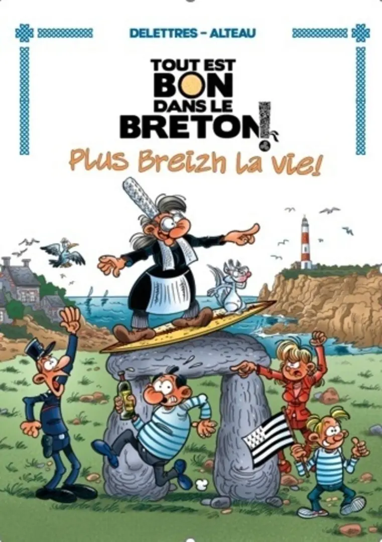 Couverture de l'album Tout est bon dans le breton ! Tome 5 Plus Breizh la vie !