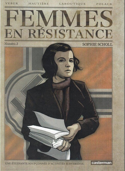 Couverture de l'album Femmes en résistance numéro 2 Sophie Scholl