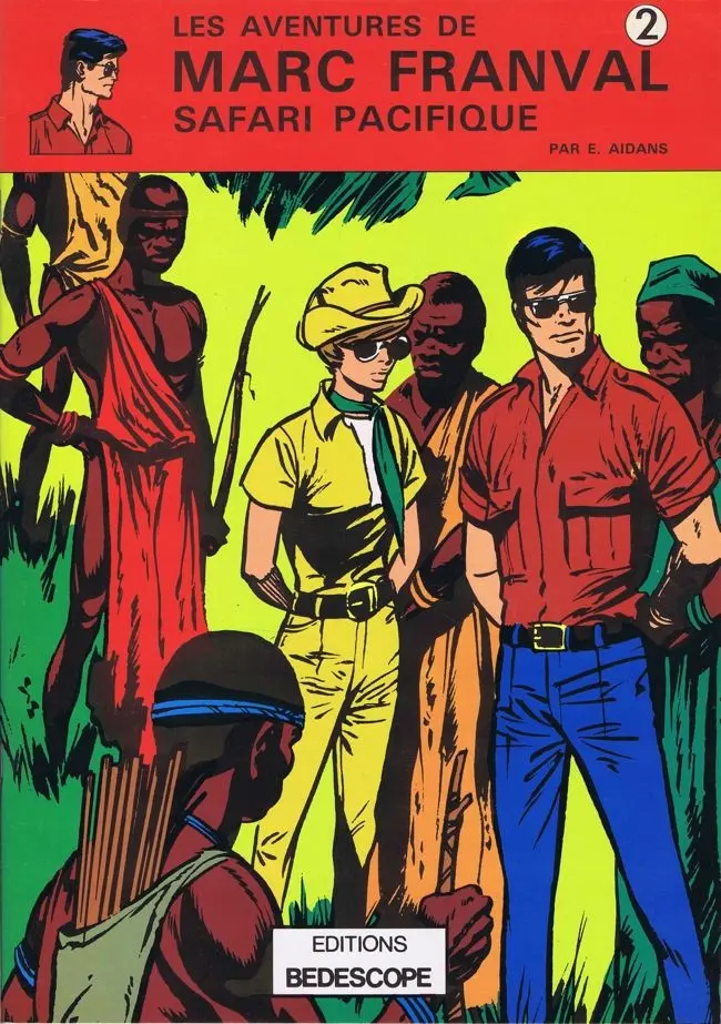 Couverture de l'album Les Franval Tome 10 Safari Pacifique