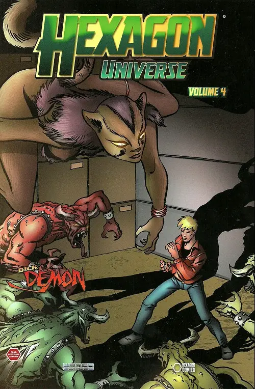 Couverture de l'album Hexagon universe Tome 4 Dick Demon