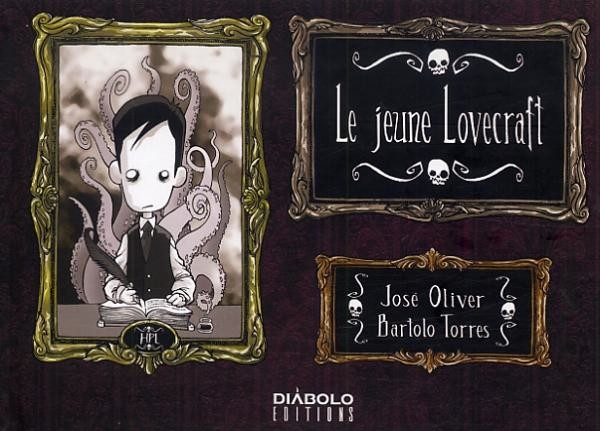 Couverture de l'album Le Jeune Lovecraft Tome 1