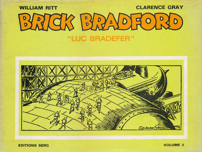 Couverture de l'album Brick Bradford Luc Bradefer Volume 2 Le géant d'acier