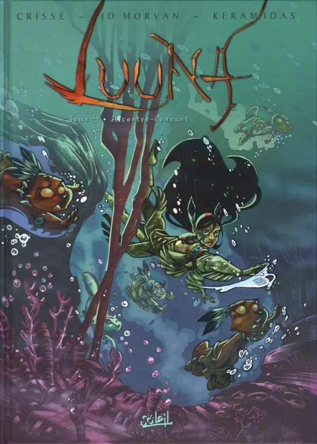 Couverture de l'album Luuna Tome 9 À contre-courant