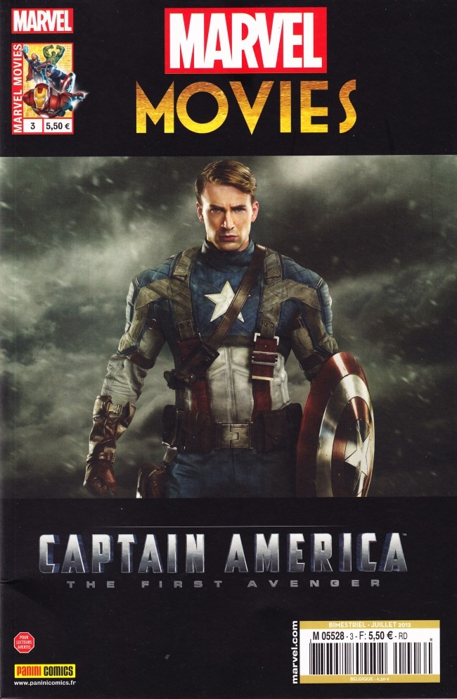 Couverture de l'album Marvel Movies Tome 3 Captain America: The First Avenger