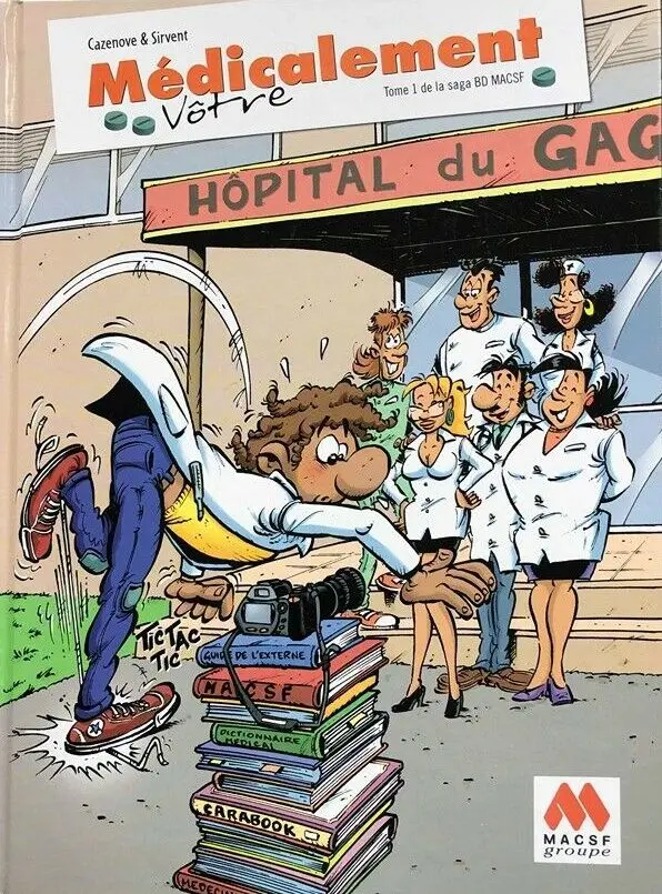 Couverture de l'album Médicalement vôtre Tome 1