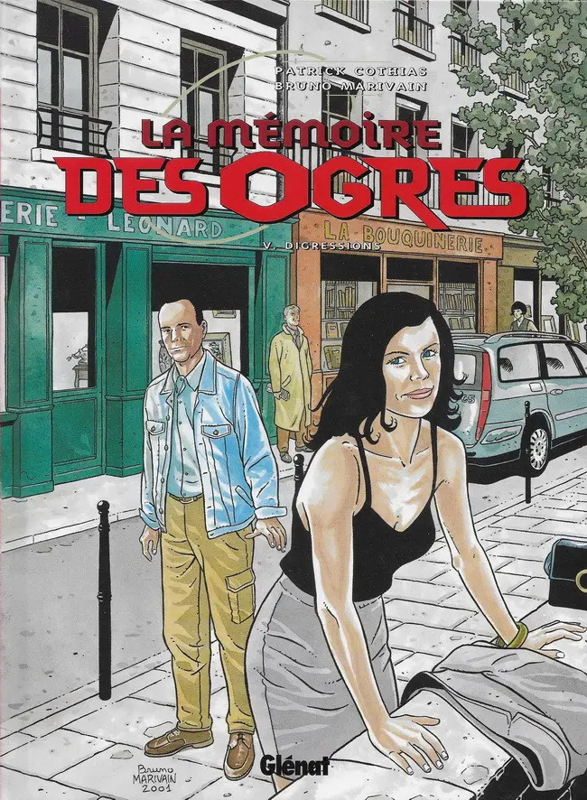 Couverture de l'album La mémoire des ogres Tome 5 Digressions