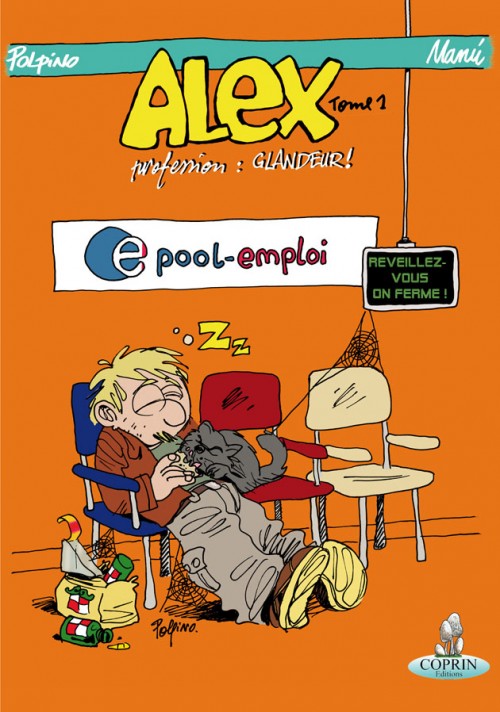 Couverture de l'album Alex Tome 1 Profession : Glandeur !