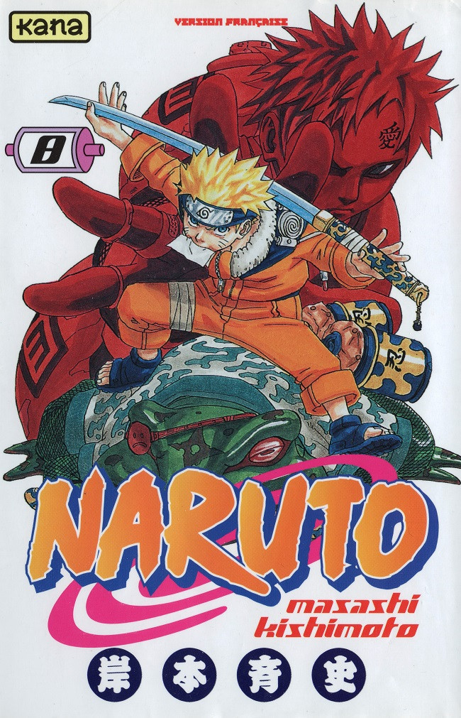 Couverture de l'album Naruto 8 Au péril de sa vie !!