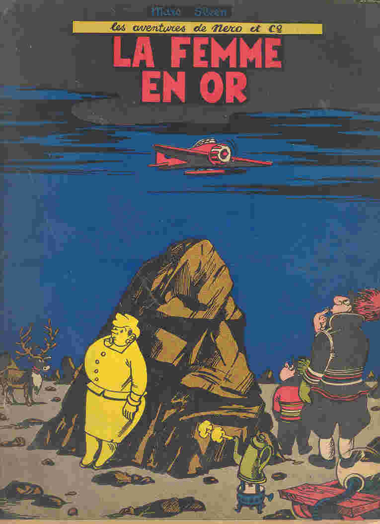 Couverture de l'album Les Aventures de Néron et Co Éditions Samedi Tome 10 La femme en or