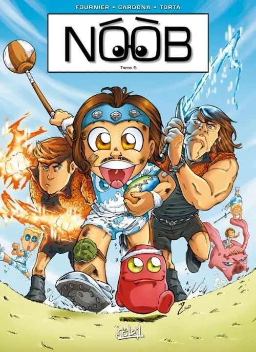 Couverture de l'album NOOB Tome 5 La coupe de fluxball