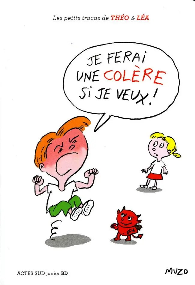 Couverture de l'album Les petits tracas de Théo & Léa Tome 4 Je ferai une colère si je veux !