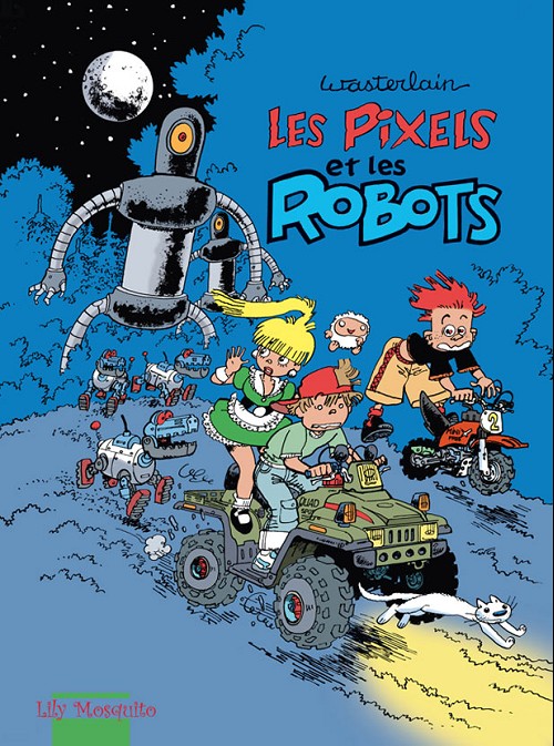 Couverture de l'album Les Pixels Tome 2 Les pixels et les robots