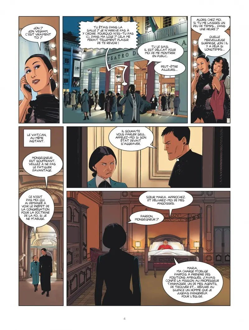 Planche de l'album Cassio Tome 8 Le peintre des morts