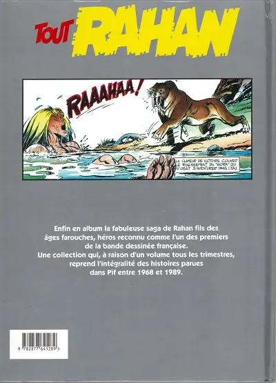 Verso de l'album Tout Rahan Tome 4