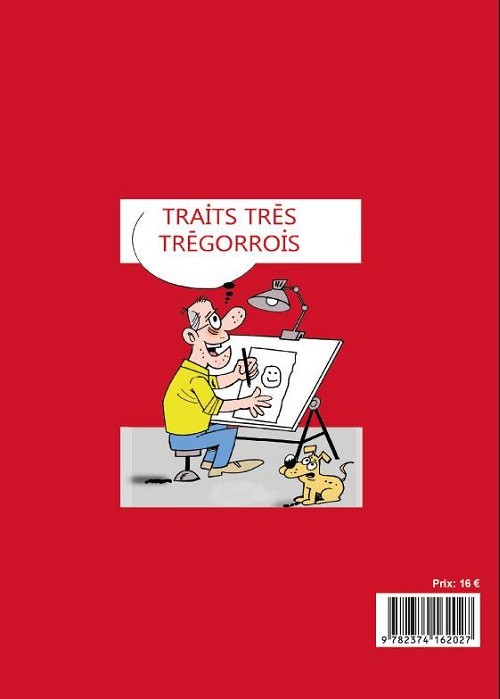 Verso de l'album Traits très trégorrois