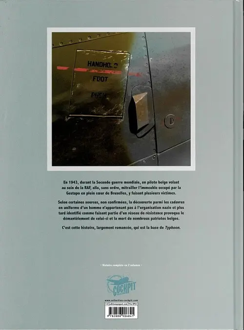 Verso de l'album Typhoon 1/2