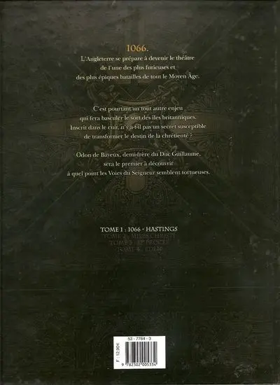 Verso de l'album Les Voies du Seigneur Tome 1 1066 - Hastings