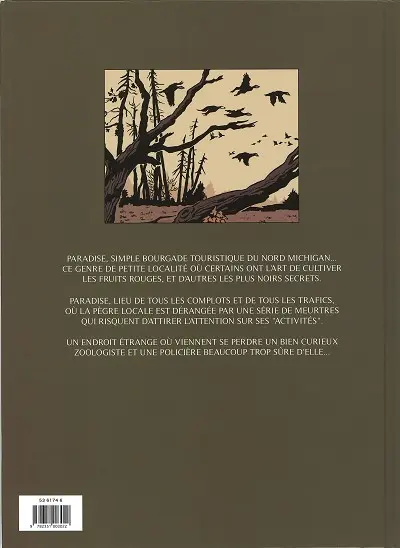 Verso de l'album Welcome to Paradise Tome 1 Myrtilles sauvages