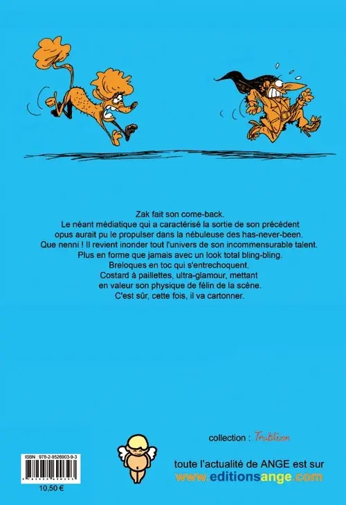 Verso de l'album Zak le muzikos Tome 2 Ça plane pour lui !