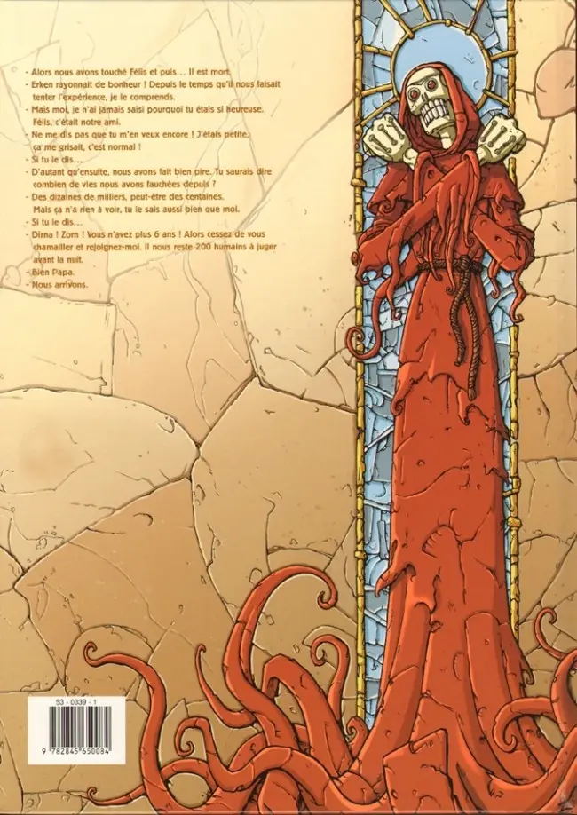 Verso de l'album Zorn & Dirna Tome 1 Les laminoirs