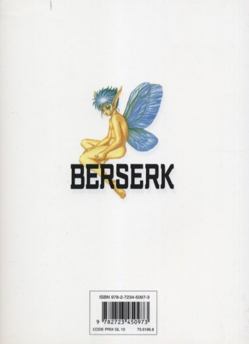 Verso de l'album Berserk 7