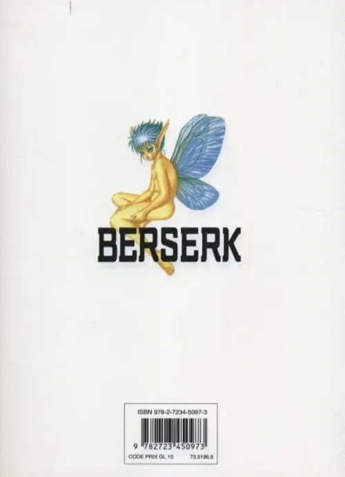 Verso de l'album Berserk 7