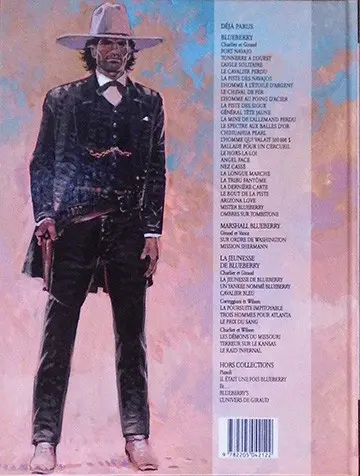 Verso de l'album Blueberry Tome 1 Fort Navajo