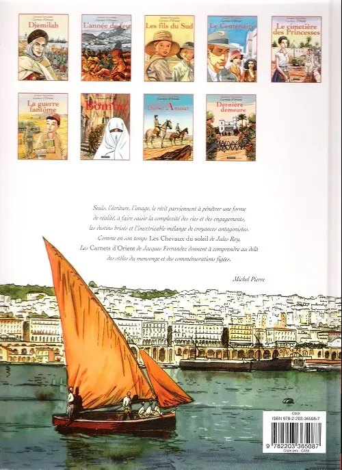 Verso de l'album Carnets d'Orient Tome 8 La fille du Djebel Amour