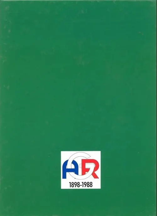 Verso de l'album L'Avant-garde du Rhin 90 ans d'Histoire