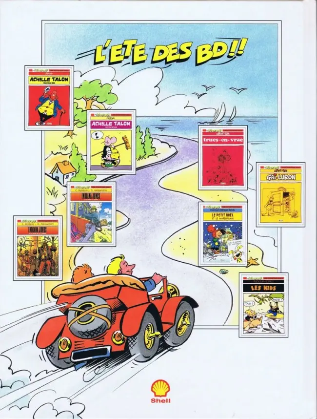 Verso de l'album Indiana Jones Tome 2 Indiana Jones et la cité de la foudre