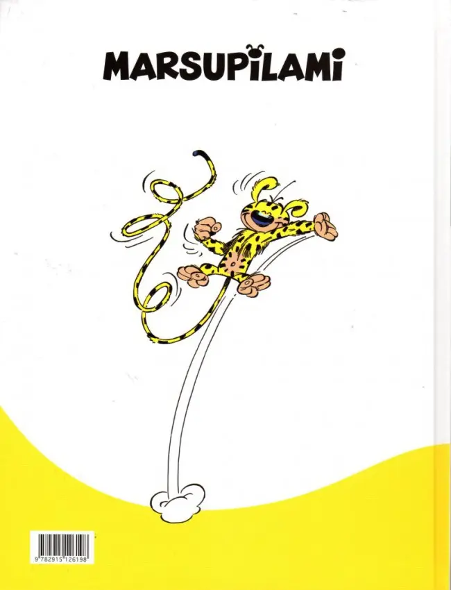 Verso de l'album Marsupilami Tome 3 Mars le noir