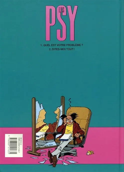 Verso de l'album Les Psy Tome 2 Dites-moi tout !