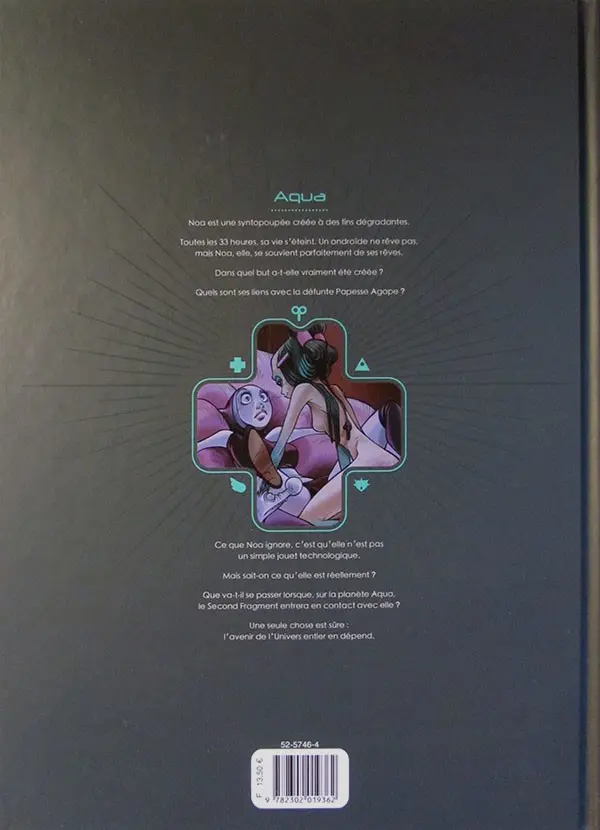 Verso de l'album Sky-Doll Tome 2 Aqua