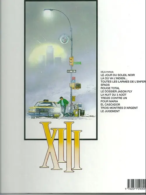 Verso de l'album XIII Tome 6 Le dossier Jason Fly