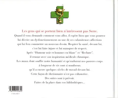 Verso de l'album Dico des maux