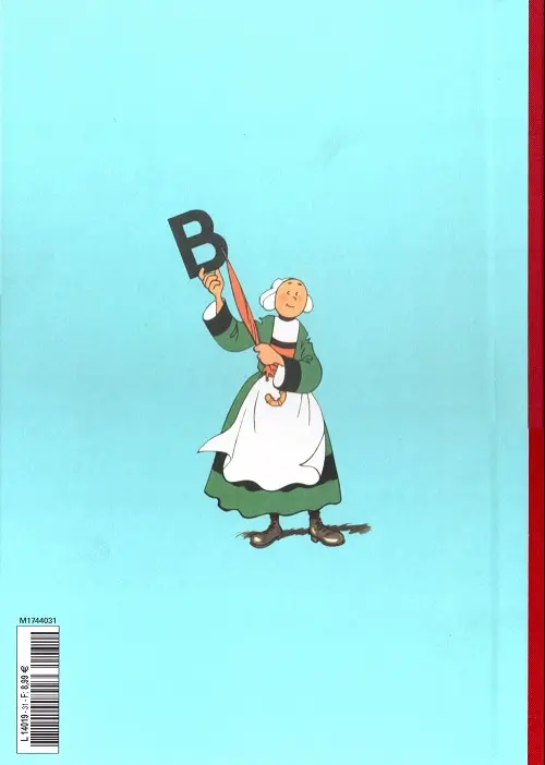Verso de l'album Bécassine Tome 32 L'alphabet Bécassine